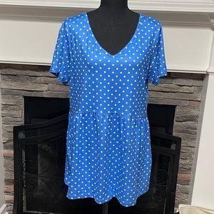 NWT Large Michelle Mae Baby Doll Top